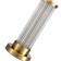 ST LUCE bedside lamp. SL1003.304.01. Corsi. 1x40 watts, E27, 38x38x63 cm, brass color