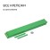 Galf flowerbed, 80 × 80 × 15 cm, green, “quadro”, Greengo