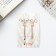 Invisibility for hair "Vivien" (set 2 pcs) stones radiance ovala, 5 cm, gold