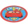 Paper plate "Happy Birthday!", 18 cm, cars