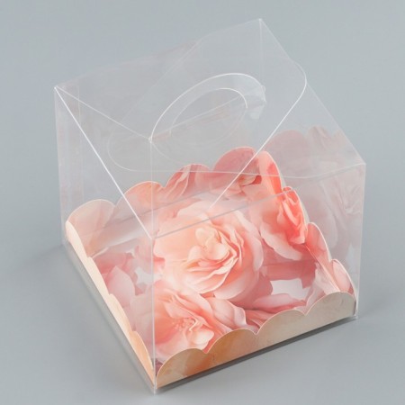Confectionery box, chest, packaging, “tender moments”, 11 x 11 x 11 cm-2