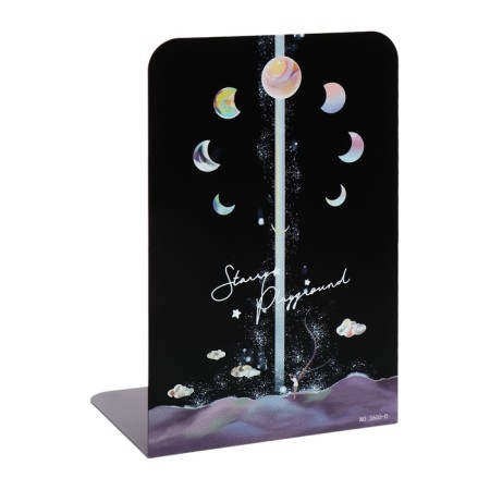 Book stands 2 pieces of planet (moon)-2