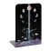 Book stands 2 pieces of planet (moon)