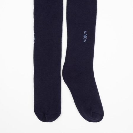 Pantyhose children's terry color dark blue, height 128-134-1