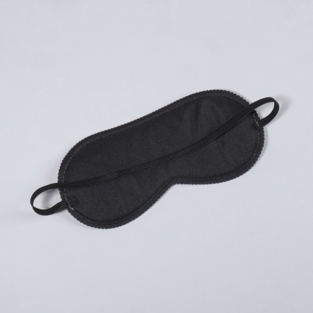 Dream Mask "Jeans", 19 × 9 cm, elastic band is single, the color is dark gray-3