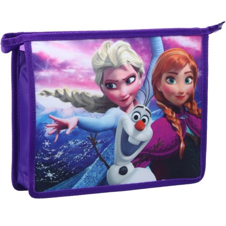 Plastic folder for notebooks A5, on lightning, cold heart-4
