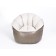 Handwheel armchair "Relax lux", coffee color, eco -leather, matting