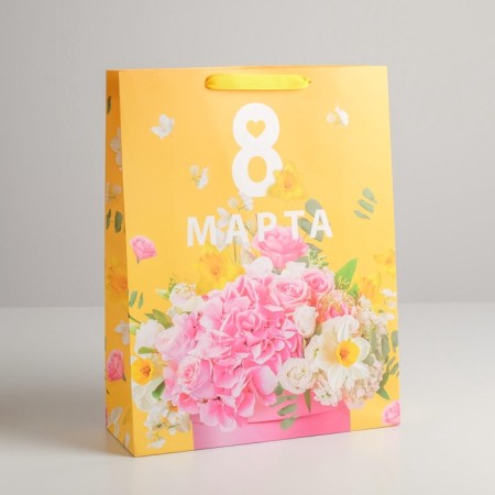 Package Gift Laminated Vertical, packaging, “Bouquet”, L 31 x 40 x 11.5 cm-1