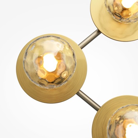 Bra Maytoni Mod331wl-L6BS3K, LED, 6 W, 245x115x330 mm, 610 lm, 3000k, brass-1