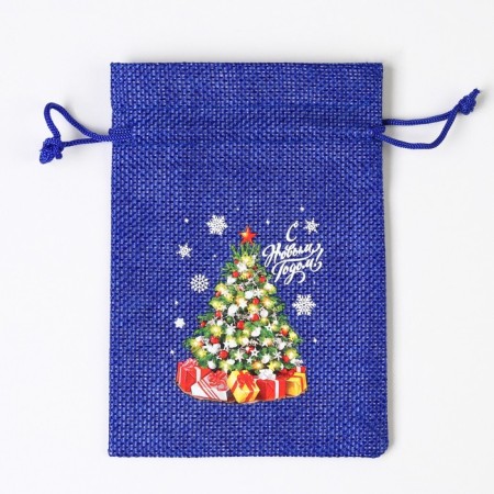 A bag of thermonacle "Christmas tree", 10 x 14 cm +/- 1.5 cm, New Year-2