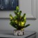Figure LED “needles” 28 x 20 x 20 cm, 10 LED, AG13X3 batteries (complete), glow warm white