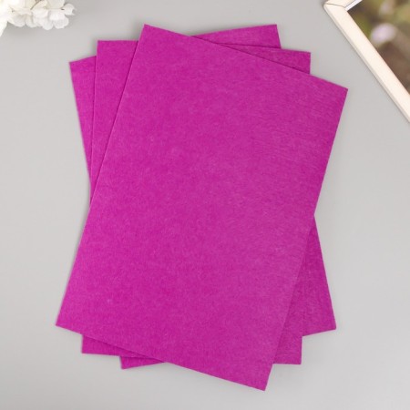 A set of hard felt "Astra" (3 pcs) purple, 3 mm, 20x30 cm-1