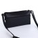 Bag Cross-Bodi with a zipper, black color