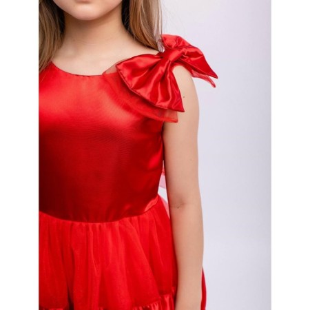 Dress "Sofia", height 122 cm, red color-5