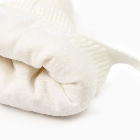 Children's hat, milk color, size 36-38-1