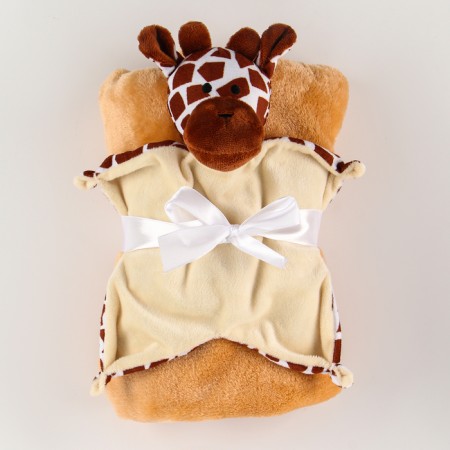Gift set: Comforter+Giraffe blanket-3