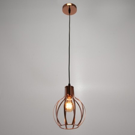 Lamp Bayerlux 69960/1 E27 40W Pink gold 17x17x22-122 cm-1
