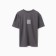 Female T-shirt, dark gray color, one size (42-46)