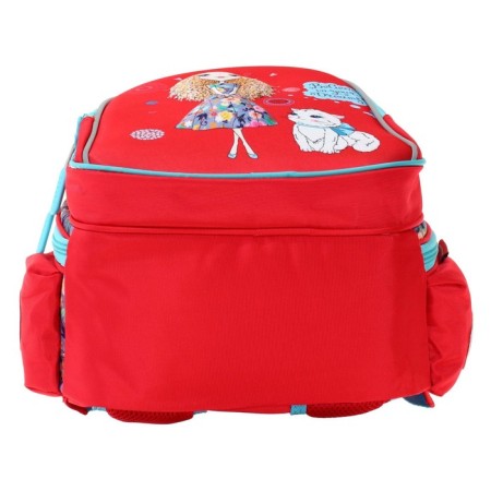 Frame backpack 39 x 29 x 17 cm, Across, red-6