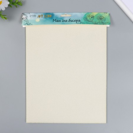 Mate for beadwork color Mix thick thickness 3.2 mm 30x23 cm-1