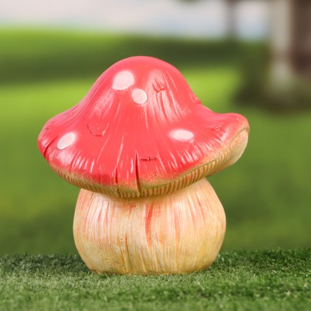 Garden figure "fly agaric" 13x13x13cm-1