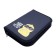 Penal 3 sections, tab inside, 140 x 210 x 40 mm, fabric, calligrata top block "duck"