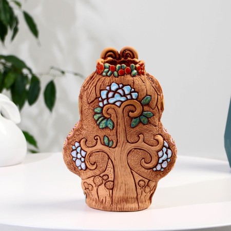 Souvenir Ceramics "Girl with Bunny" (Vase) Light H = 23.5cm V = 1l-2