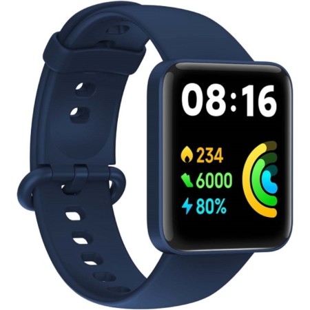 Smart hours Xiaomi Redmi Watch 2 Lite Gl, 1.55 ", TFT, sensor, GPS, frozen SPO2, 262 mAh, blue-2