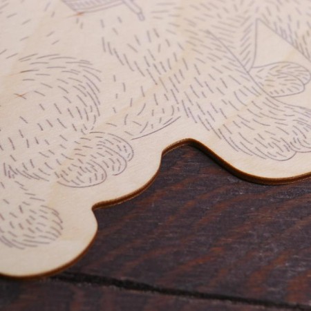 Burning board "Puppy"-3
