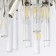 Chandelier on the rod Matilda A1064PL-10CC, E14, 10x40 W, 60x60x68 cm, Chrome