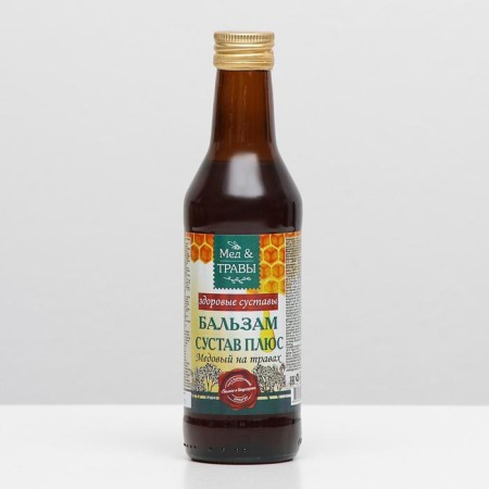Balm "joint plus" with honey, 240 ml-1