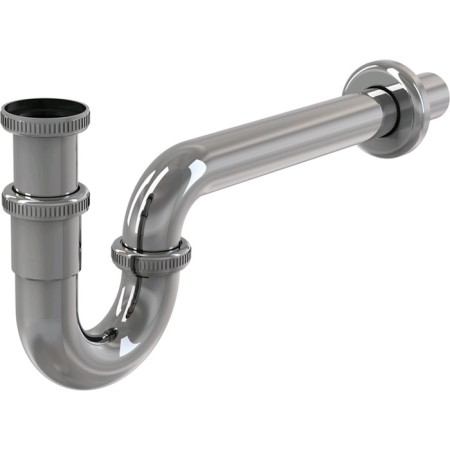 Siphon for the sink Alcaplast a432, DN = 32 mm, U-form with a rolled nut 5/4 ", metal, chrome
