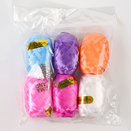 A set of decorative tapes, length 10 m, color mix, set 6 pcs.-2