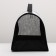 Bag - Frame Animal Carriage, 45 x 25 x 30 cm white with paws