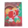 New Year's diamond mosaic with partial filling "New Year. Tea by the fireplace ", 15 x 21 cm