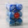 Set of balls plastic D-6 cm, 12 pcs "Elsa" blue