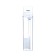 Folding toothbrush in individual packaging, 1 piece, medium rigidity, transparent