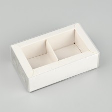 Box for 2 sweets with cells 