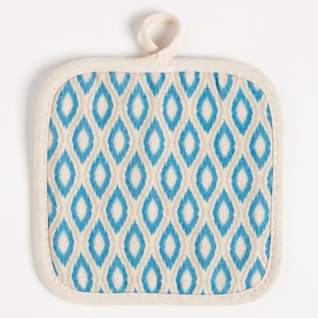 Kitchen set (2 items) of the “rhombus” share, a severity of 17x17 cm, mittens 26x16 cm, 100% p/e-3