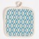 Kitchen set (2 items) of the “rhombus” share, a severity of 17x17 cm, mittens 26x16 cm, 100% p/e