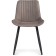 Stool on a metal frame Seda metal/velor, white/latte 50x56x82 cm