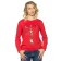 Women's sweatshirt, size XXS, red color