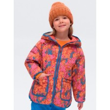 Vetrovka for girls, height 110 cm, chocolate color