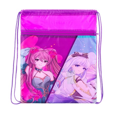 A bag for shoes with a pocket of 420 x 340 mm, calligrata MSO-7C, (soft polyester, density 210D) "Anime"-11