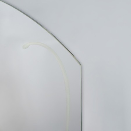 Wall mirror, 700 x 500 mm, with sandblasting pattern-1