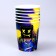 A single -single paper glass "mask", set 6 pcs, 250ml