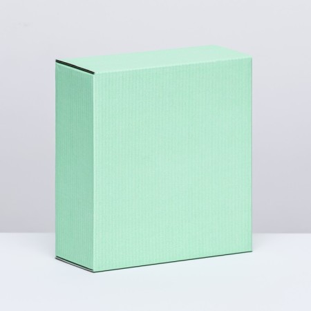 Box the team, cover is mint, 14.5 x 14.5 x 6 cm