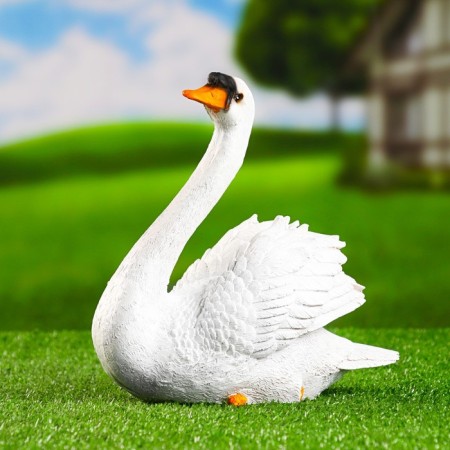 Garden figure "Swan" 20x10x18cm