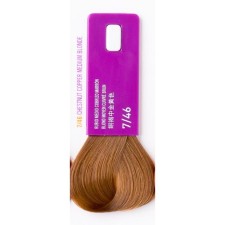 Lakme Gloss Cream-Color, tinting, tone 7/46 Average Middle Blond Copper Blue, 60 ml
