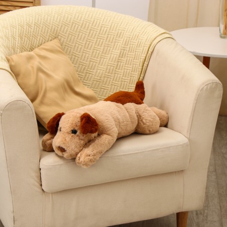 Soft toy "dog", 50 cm, brown color